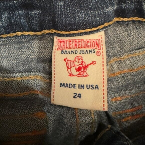 True Religion Billy Straight Leg Mid Rise Jean - Picture 6 of 6